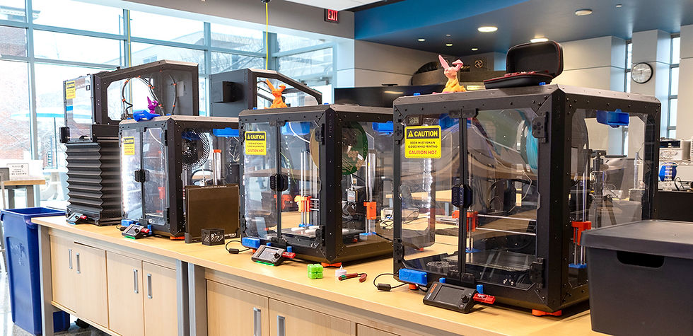 3D printers at the Studio at the Library