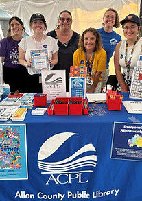 ACPL employees at a job fair