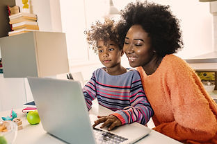 Family Watching Udemy Online Courses through ACPL services